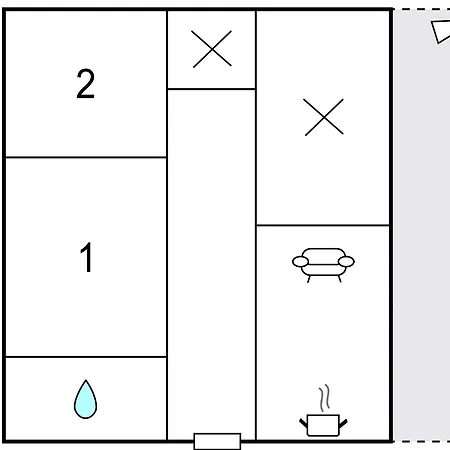 2 Bedroom Awesome In Pag Daire